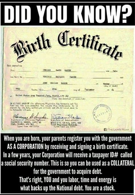 One is you, the human being reading this, then there is your strawman. . Strawman birth certificate rights